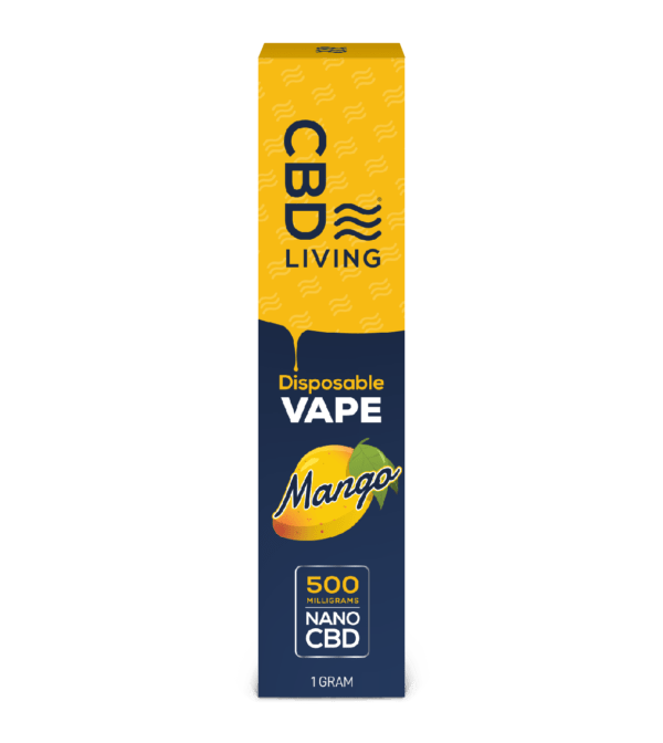 CBD Living Disposable Vape Mango Flavor