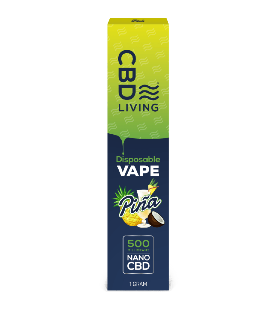 CBD Living Disposable Vape Piña Flavor