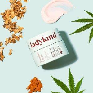Ladykind Tough Lough Pain Relieving Cream with Ingredients