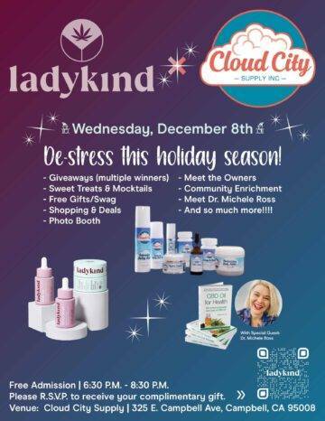 CBD Sip & Shop Holiday Flyer