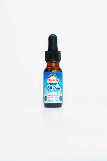 Cloud City Unflavored CBD Drops - 15 ML