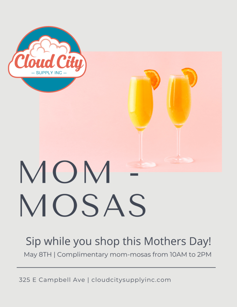 Mom-Mosas Event Flyer