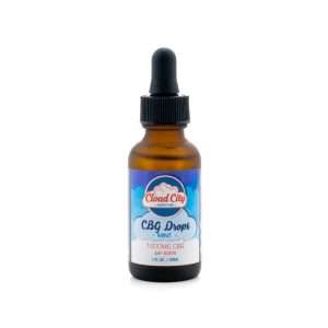 Cloud City 1000mg CBG Tincture Drops - Mint