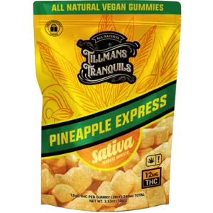 Tillmans Tranquils Pineapple Express Sativa 12mg THC Gummies