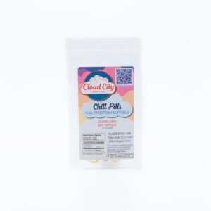 Cloud City Chill Pills – 25mg Full Spectrum CBD Softgels (Sample Pack)