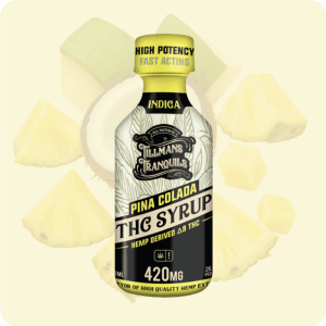 Tillmans Tranquils Piña Colada 420mg Delta 9 THC Syrup