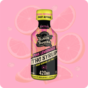 Tillmans Tranquils Pink Lemonade 420mg THC Syrup