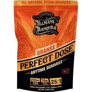 Tillmans Tranquils Orange Anytime 25:1 THC Gummies