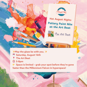 Adult Paint Nite Ceramic Piece (August 16, 2025)