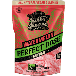 Tillmans Tranquils Watermelon Perfect Dose 50mg CBD Gummies
