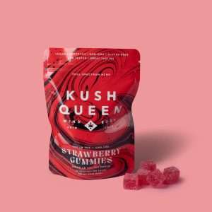 Kush Queen Strawberry THC:CBD Gummies