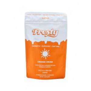 Frosty Day Time Orange Cream Delta‑9 THC Gummies