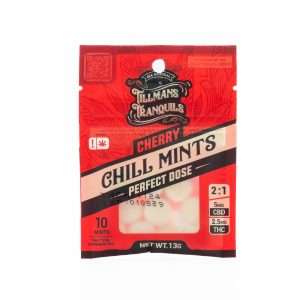 Tillmans Tranquils Cherry Chill 2:1 CBD:THC Mints