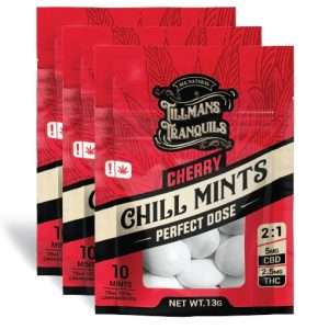 Tillmans Tranquils Cherry Chill THC Mints
