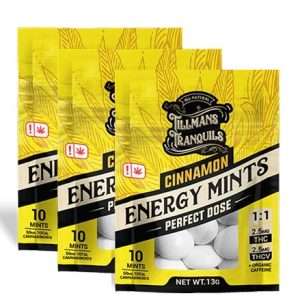 Tillmans Tranquils Cinnamon Energy THC Mints