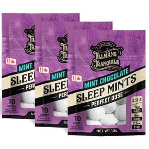 Tillmans Tranquils Mint Chocolate Sleep THC Mints