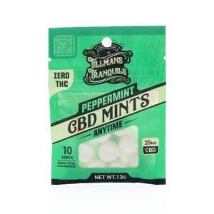 Tillmans Tranquils Peppermint CBD Mints