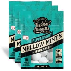 Tillmans Tranquils Peppermint Mellow THC Mints