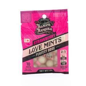 Tillmans Tranquils Strawberry Love 2:1 CBD:THC Mints