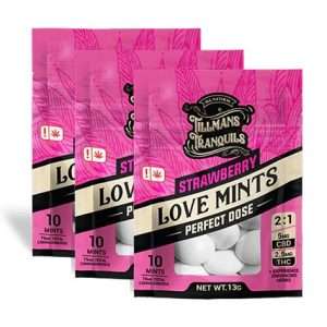 Tillmans Tranquils Strawberry Love THC Mints