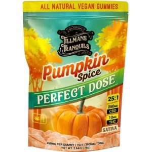 Tillmans Tranquils Pumpkin Spice Perfect Dose 25:1 CBD:THC Gummies