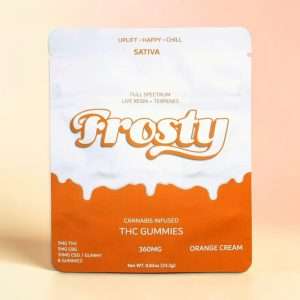 Frosty Day Time Orange Cream Micro 6:1:1 CBD:CBG:THC Gummies