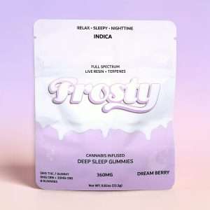 Frosty Deep Sleep Dream Berry Micro 5:1:1 CBD:CBN:THC Gummies